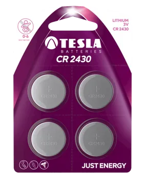 Článková baterie TESLA CR2430 4 ks