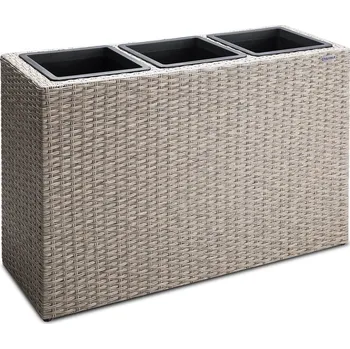 Květináč Casaria Polyratanový květináč 3dílný 83 cm