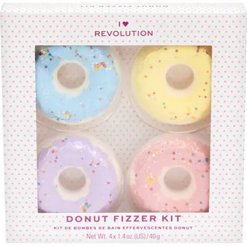 Kosmetická sada Makeup Revolution I Heart Revolution Donut Fizzer Kit dárková sada