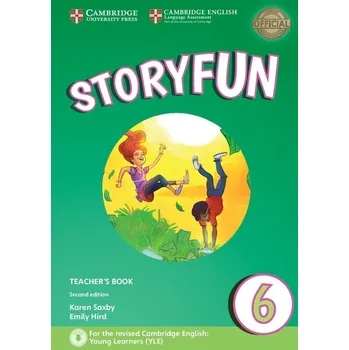 Anglický jazyk Storyfun for Flyers Level 6 Teacher´s Book with Audio - Saxby, Karen & Hird, Emily