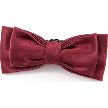 Pánský skládaný společenský motýlek - vínová