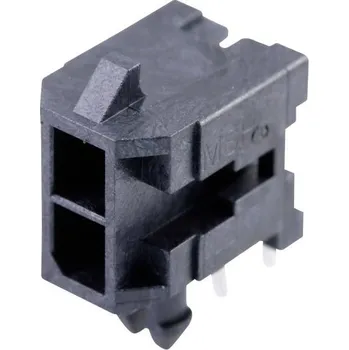 Elektrický konektor Molex vestavná pinová lišta (standardní) 2, rozteč 3 mm, 430450200, 1 ks Tray