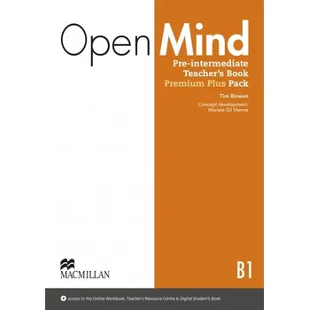 Anglický jazyk Open Mind Pre-Intermediate Teacher´s Book Premium Pack - Taylore-Knowles, J, Rogers, M & Taylore-Knowles, S.