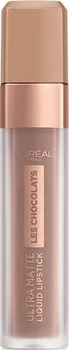 Rtěnka L'Oréal Les Chocolats Ultra Matte 7,6 ml