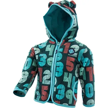 Pidilidi Mikina microfleezová s kapucí propínací, Pidilidi, PD1070, kluk 2021 Velikost: 74/80, Barva: modrá