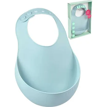 Bryndák BEABA Baby bryndák silikonový modrý pro miminko