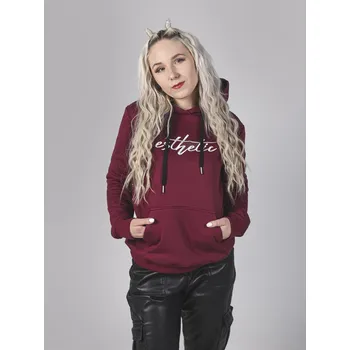 Dámské oblečení Dámská| mikina | Hoodie | Streetwise Wini Barva: Wini, Velikost mikiny: S