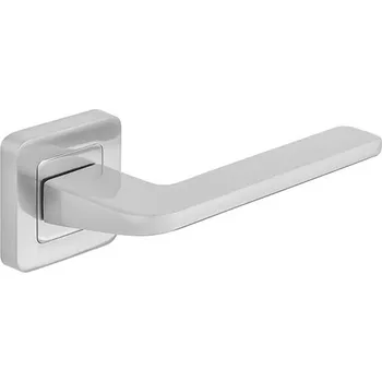 Dveřní kování Klika Fiesta - kartáčovaný nikl (komplet 2ks)