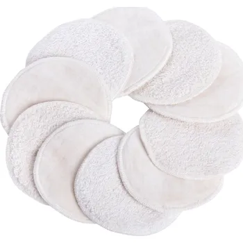 Tampon kosmetický samet s froté stranou – velký (9 cm) bezobal 20 ks