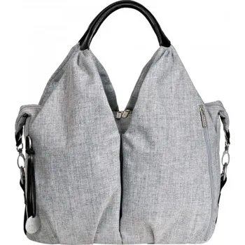 Přebalovací taška Lässig Green Label Neckline Bag, Black Melange