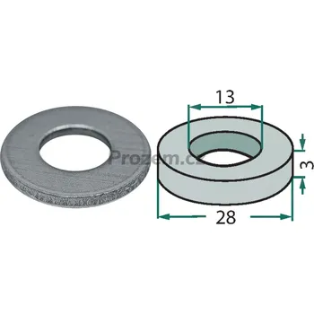 podložka Distanční podložka pro Epoke, 80673387, 13/28 mm