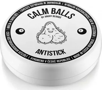 Intimní hygienický prostředek Angry Beards Calm Balls Antistick sportovní lubrikant na pytel 100 ml