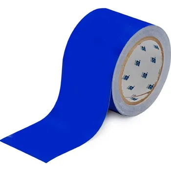 Lepicí páska Modrá velmi odolná podlahová páska, 10 cm – VP 150