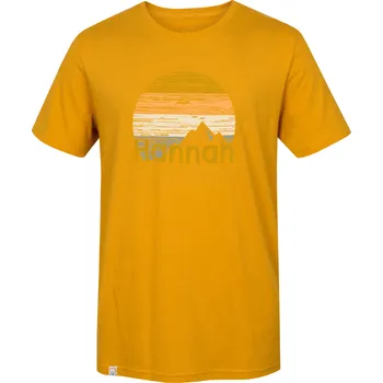 Pánské triko HANNAH SKATCH BEESWAX/PRINT 1 XL