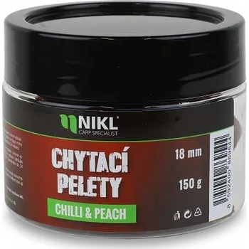 Nástraha Karel Nikl Nikl Chytací pelety Chilli & Peach 250ml Varianta: Nikl Chytací pelety Chilli & Peach 18mm, 250ml