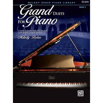 Grand Duets for Piano - Book 3 - 6 Late Elememtary Pieces for one Piano, Four hands 625772