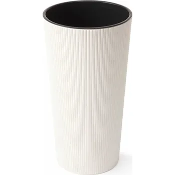 Plastový květináč Lilia Jumper 465 mm, krémový (121807 007 LA864 LILIA jumper krem 250mm)