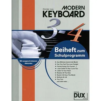 Modern Keyboard - Beiheft 3-4 zur Schule 838184