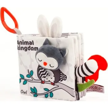 Textilní vzdělávací knížka - podmořská zvířátka / zvířecí království Varianta: kniha zvířecí království