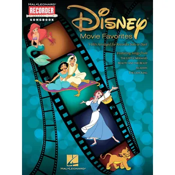 Disney Movie Favorites for Recorder - noty pro zobcovou fltnu 999755