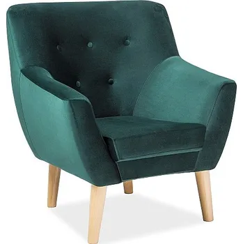 Křeslo Křeslo NORDIC 1 velvet zelené