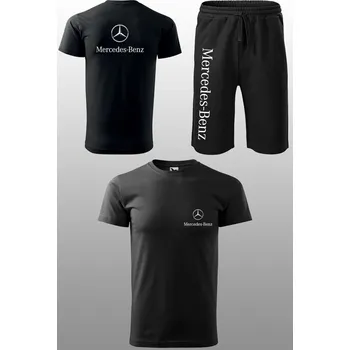 Tepláková souprava s krátkým rukávem Mercedes Benz Kraťasy velikost: XL, Triko velikost: XS