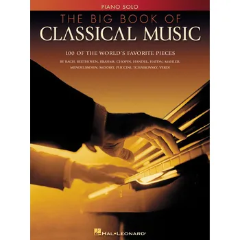 The Big Book Of Classical Music klasick hudba pro klavr 990730