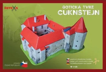 Papírový model Gotická tvrz Cuknštejn 1:120 - Betexa