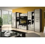 Obývací stěna Mokka II dub 360 cm