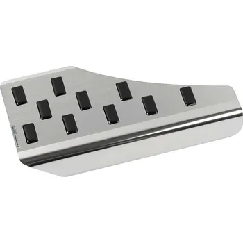 Opěrka nohy Dacia Duster II 2018- • nerez • Alu-Frost