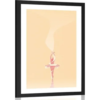 Plakát Dovido Plakát s paspartou baletka