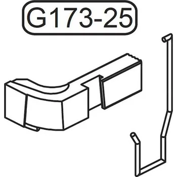 Airsoft GHK Záchyt zásobníku pro GHK Glock 17 (G173-25)