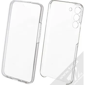 Pouzdro na mobilní telefon 1Mcz 360 Full Cover sada ochranných krytů pro Samsung Galaxy S22 Plus 5G průhledná (transparent)