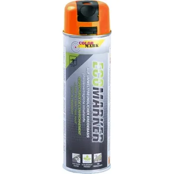 Barva ve spreji Značkovací sprej Ecomarker, oranžová, 500 ml