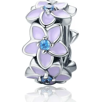 Přívěsek Elenys stříbrný přívěsek Pole pomněnek