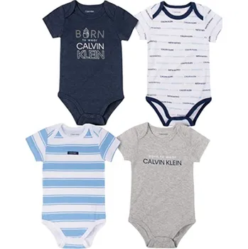 Calvin Klein bodýčka pro chlapečka Johnny 4 ks 3 - 6 m