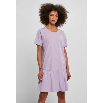Dámské šaty Ladies Valance Tee Dress - lilac XS