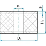 Pružina GP - 80x20/40 Rubena