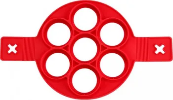 Dudlu DS96173228 silikonová forma na lívance červená