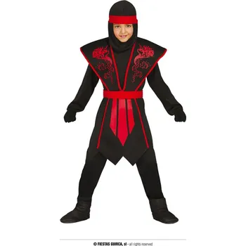 Karnevalový kostým Guirca Fiestas Španělsko Dětský kostým NINJA varianta: 7 až 9 let