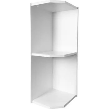 Kuchyňská skříňka ASPEN b | horní regál G25PZ koncový | 25 cm | UNI provedení | bílá