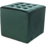 Taburet LORI velvet zelený