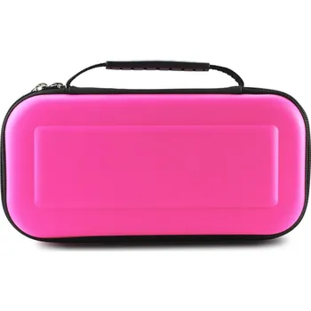 Obal na herní konzoli Obal odolný kryt pouzdro na Nintendo Switch, Nintendo Switch OLED s rukojetí Barva: Růžové