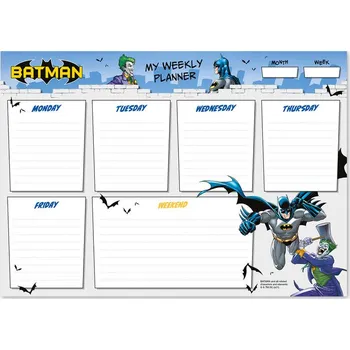 Kalendář Plánovač The Batman 2022