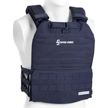 Zátěžové oblečení Capital Sports Battlevest 2.0 modrá 2 x 4 kg