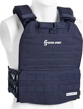 Zátěžové oblečení Capital Sports Battlevest 2.0 modrá 2 x 4 kg