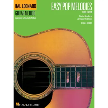 Easy Pop Melodies - 3rd Edition jednoduch noty s akordy pro kytaru 998948