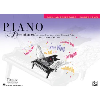 Piano Adventures Popular Repertoire Book - Primer Level - kola hry na klavr 996325