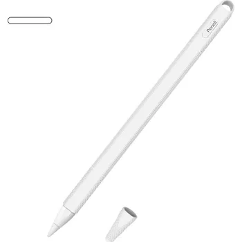 Příslušenství pro tablet Silikonový obal pro Apple Pencil 2 Barva: Bílá