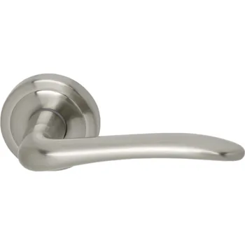 Dveřní kování EUROLATON Kování GARNITURA 5905 BB(pro dozický klíč) nikl mat